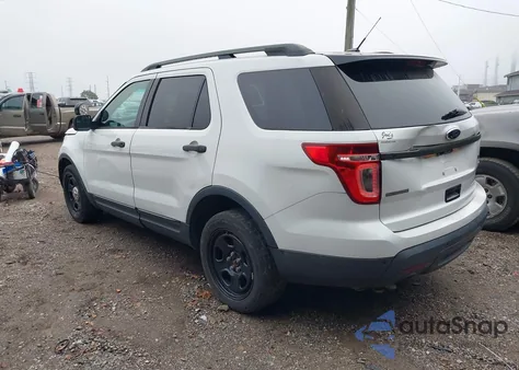 2013 Ford Police Interceptor from USA, damaged, VIN 1FM5K8AR4DGC41158